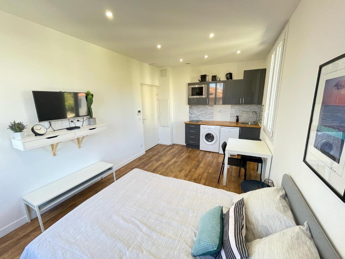 Nice Renting - Cambrai02 - Studio Beach Sea View - Ac - Promenade Des Anglais Exterior photo